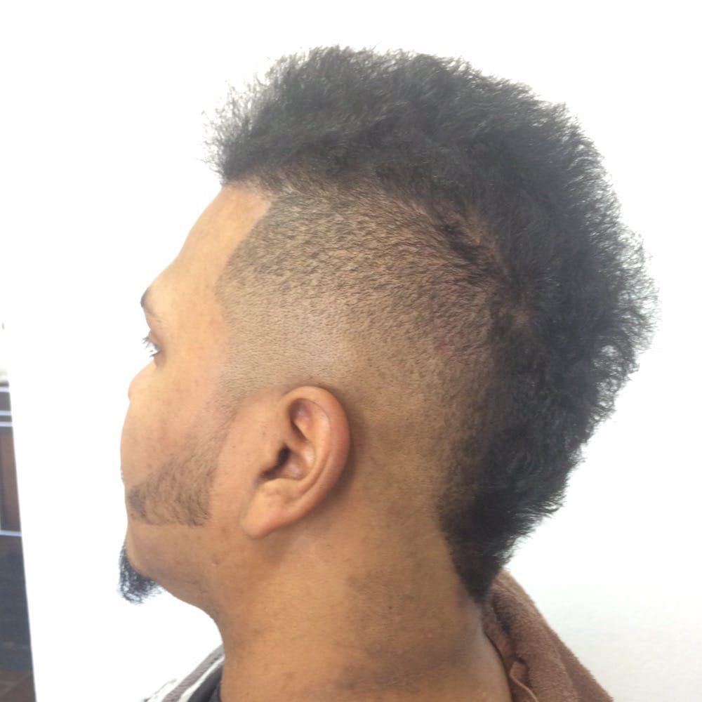 Precision fade haircut by Jorge at Downtown Vintage Barbershop